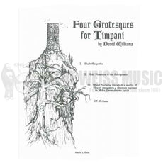 Williams-Four Grotesques for Timpani-4T