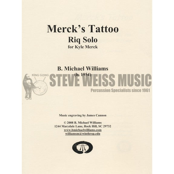 Williams-Merck's Tattoo-Riq