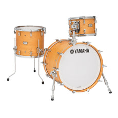 Yamaha Absolute Hybrid Maple 4-piece Drum Set Shell Pack - 20" Bass Drum - Vintage Natural