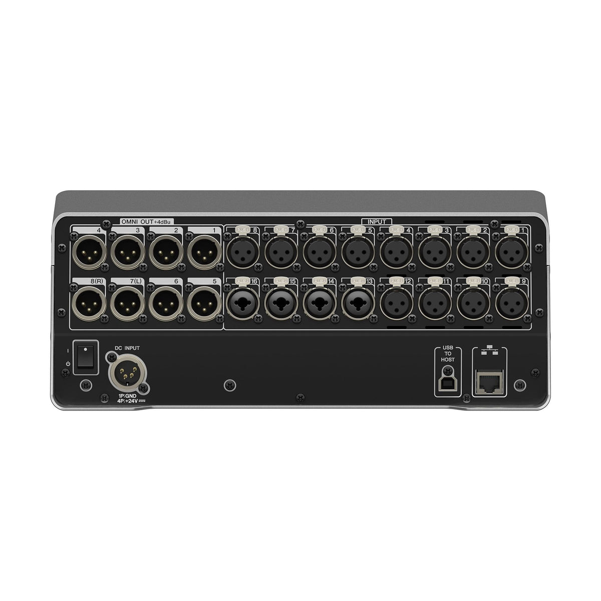 Yamaha DM3 Standard Digital Mixer Rear Panel