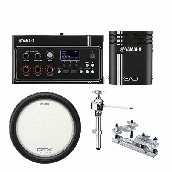 Yamaha EAD10 Expansion Bundle with Additional Drum Pad and Mounting Hardware