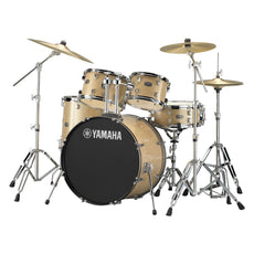 Yamaha Rydeen 5-piece Drum Set Shell Pack - 22" Bass Drum - Champagne Glitter