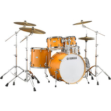 Yamaha Tour Custom 4-piece Drum Set Shell Pack - 20" Bass Drum - Caramel Satin
