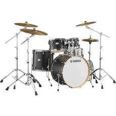Yamaha Tour Custom 4-piece Drum Set Shell Pack - 20" Bass Drum - Licorice Satin