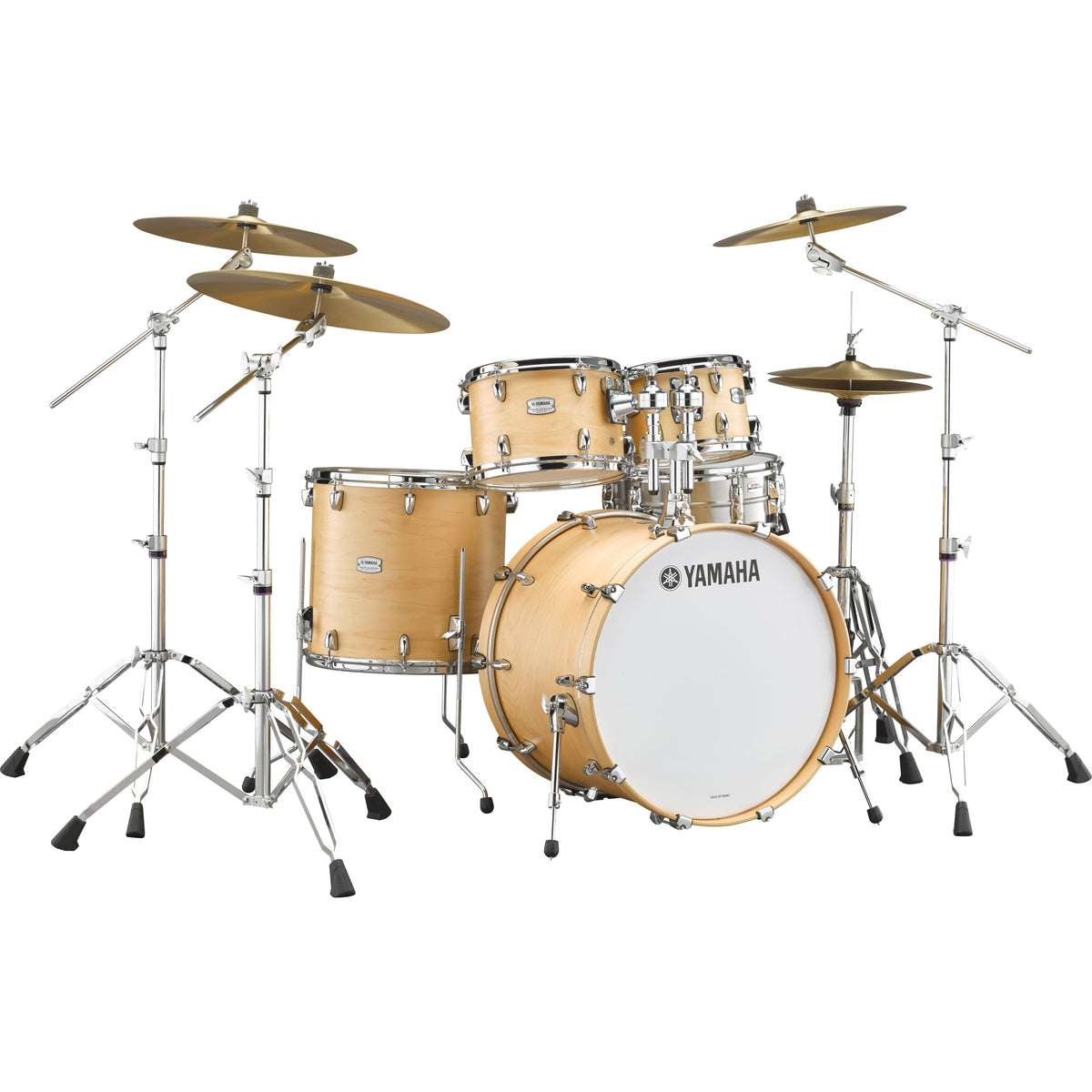 Yamaha Tour Custom 4-piece Drum Set Shell Pack - 22" Bass Drum - Butterscotch Satin