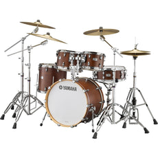 Yamaha Tour Custom 4-piece Drum Set Shell Pack - 22" Bass Drum - Chocolate Satin