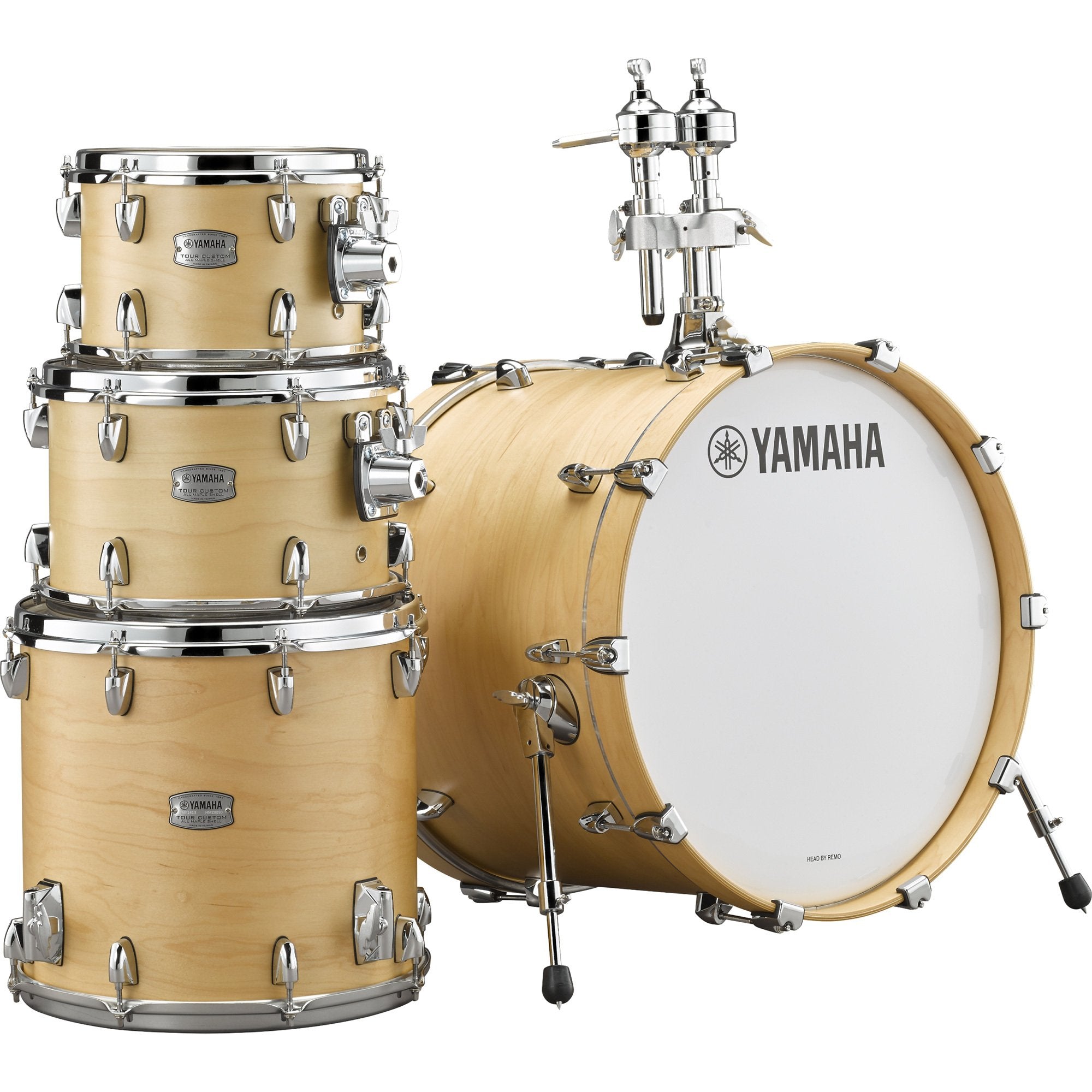 Yamaha Tour Custom 5-piece Drum Set Shell Pack - Butterscotch Satin