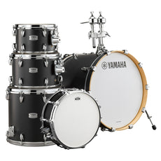 Yamaha Tour Custom 5-piece Drum Set Shell Pack - Licorice Satin
