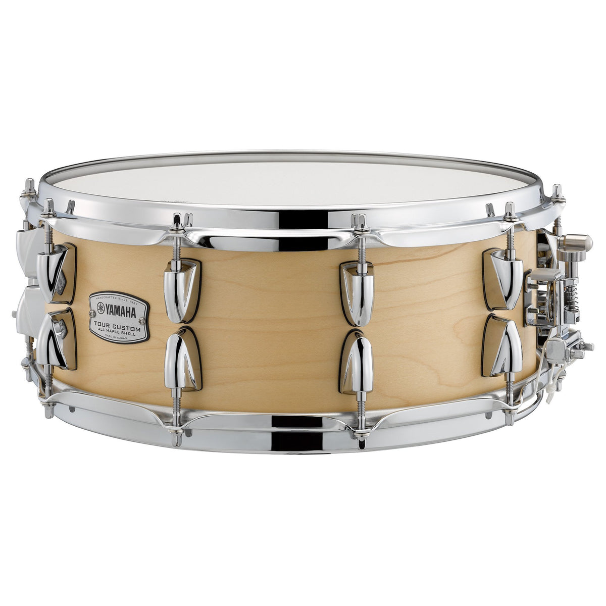 Yamaha Tour Custom Maple Snare Drum - 14" x 5.5" - Butterscotch Satin