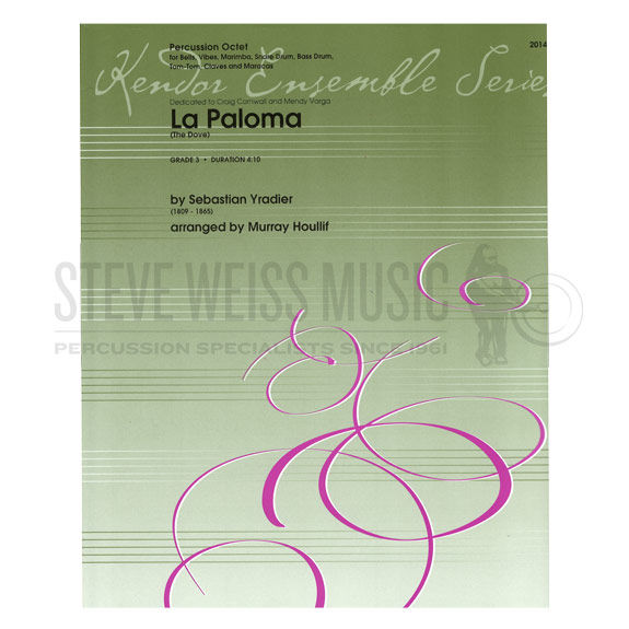 Yradier-Paloma, La (The Dove) arr. Houllif (SP)-B/V/M/P