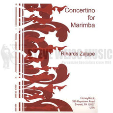 Zalupe-Concertino for Marimba (SP)-M/PN Red.