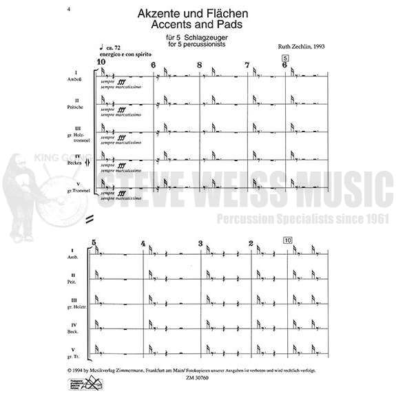Zechlin-Akzente und Flachen(S-n5)-P