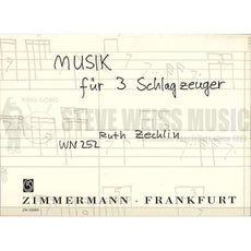 Zechlin-Music fur 3 Schlagzeuger (Music for 3 percussionists)SP
