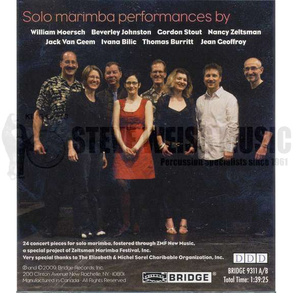 Zeltsman-Intermediate Masterworks for Marimba (2CD)