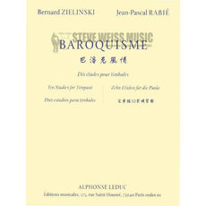 Zielinski/Rabie-Baroquisme: Ten Studies for Timpani