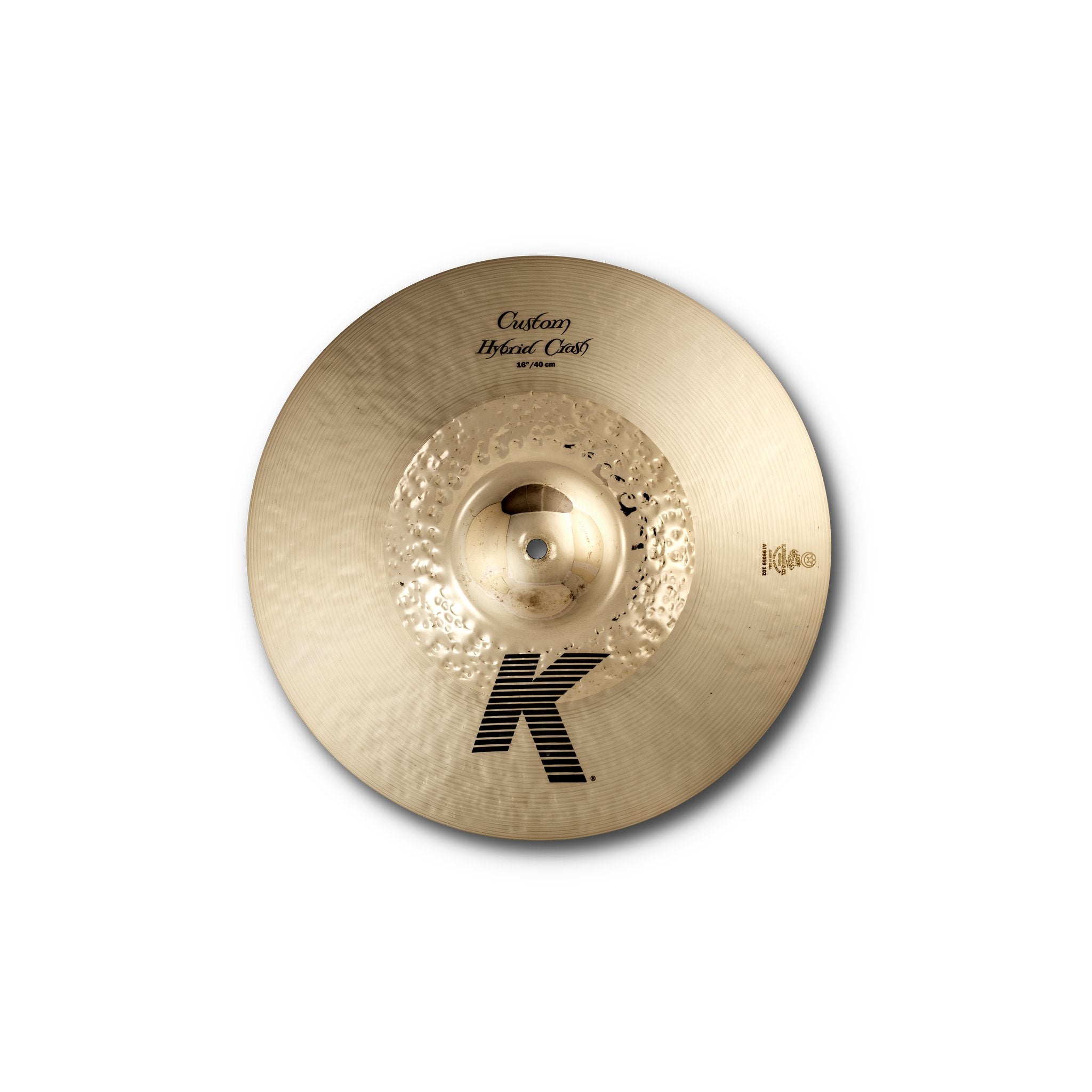 Zildjian 16" K Custom Hybrid Crash Cymbal - Image 1