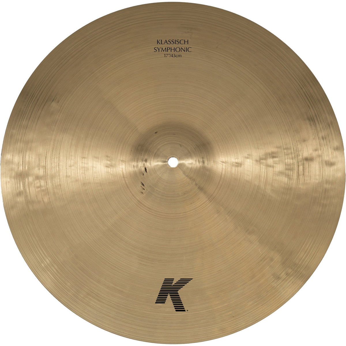 Zildjian 17 K Klassisch Symphonic Suspended Cymbal Top