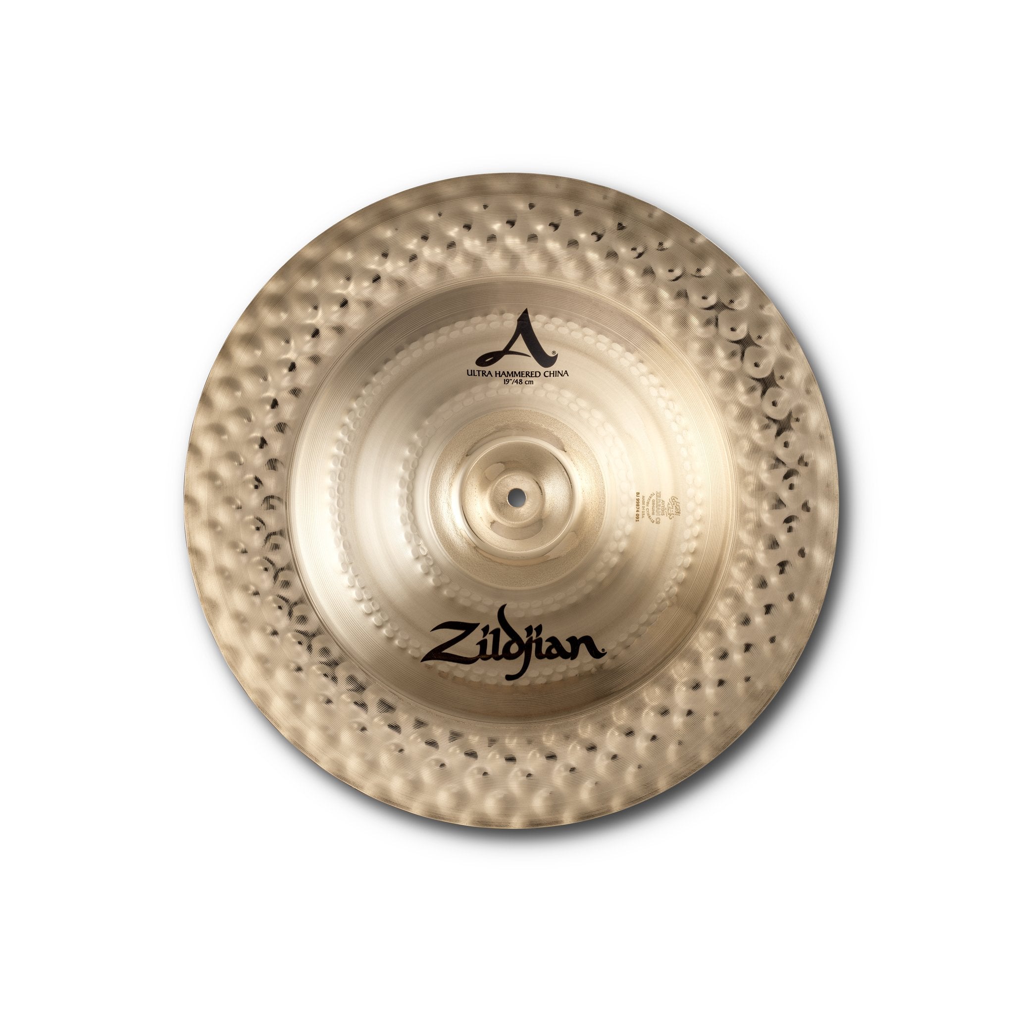 Zildjian 19" A Ultra Hammered China Cymbal (Brilliant Finish) - Image 1