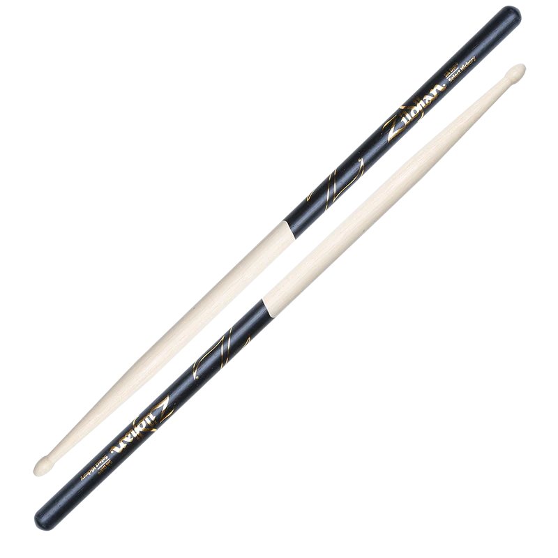 Zildjian 5A Black Dip Wood Tip Drumsticks Z5AD