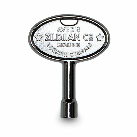 Zildjian Chrome Drum Key with Zildjian Trademark