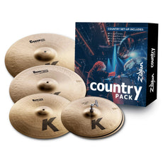 Zildjian K Country Cymbal Pack k0801c