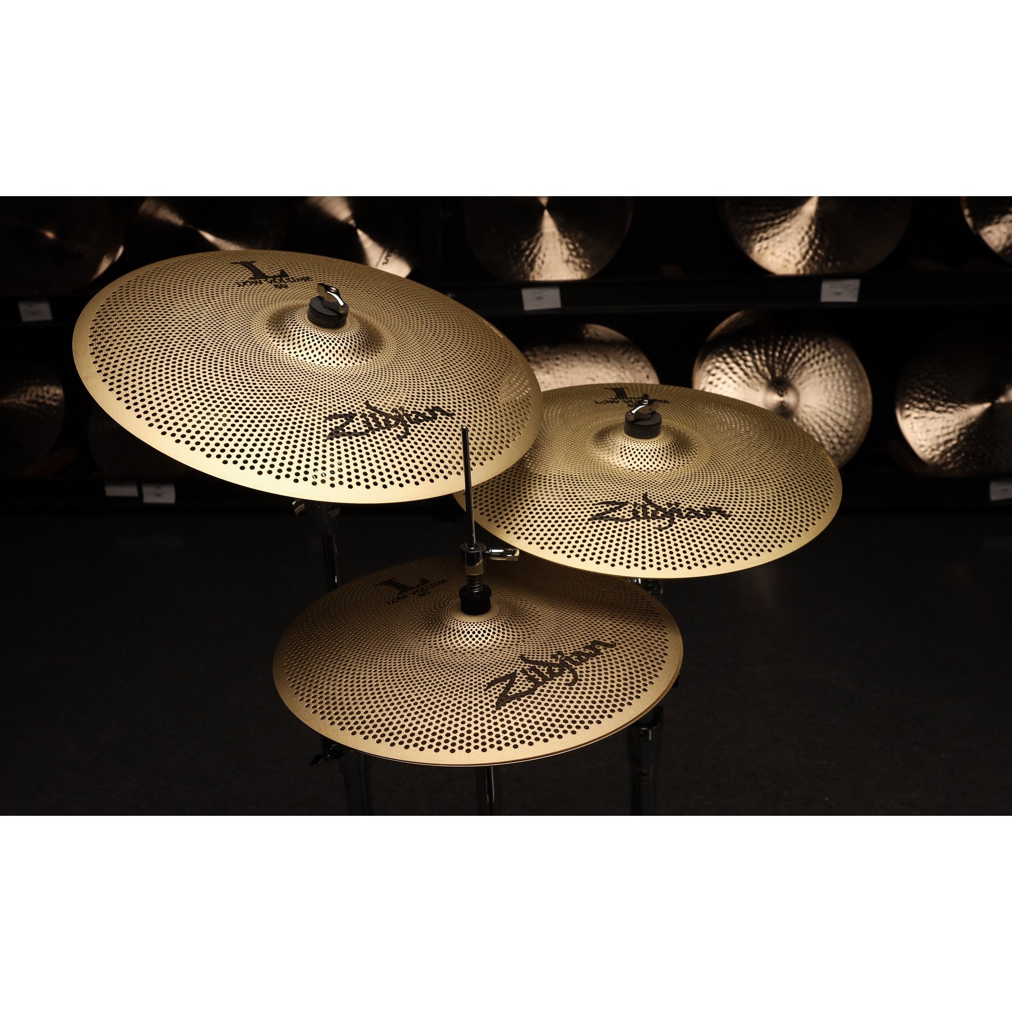 Zildjian L80 Low Volume Cymbal Set - LV468 - Image 4