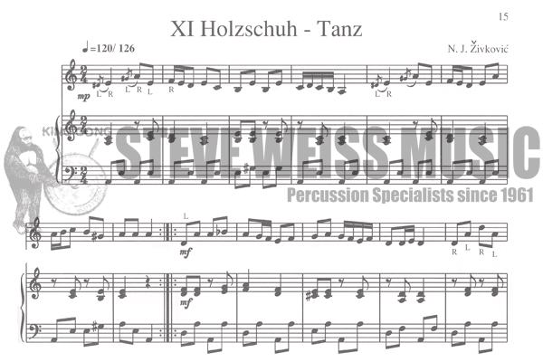 Zivkovic-Funny Mallets: First Book for Xylophone & Marimba