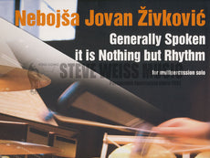 Zivkovic-Generally Spoken It's Nothing But Rhythm-V/P OS