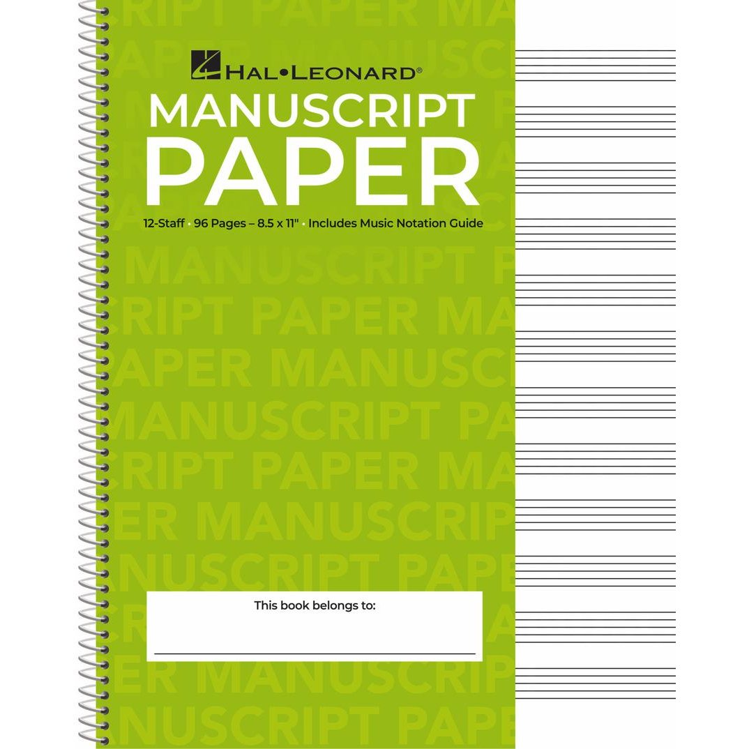 12-Stave manuscript book