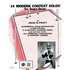 14 Modern Contest Solos For Snare Drum By John S. Pratt