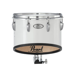 14x12.4 - Pure White - Pearl Finalist Birch Marching Tenor - Undrilled FMTB14/A33