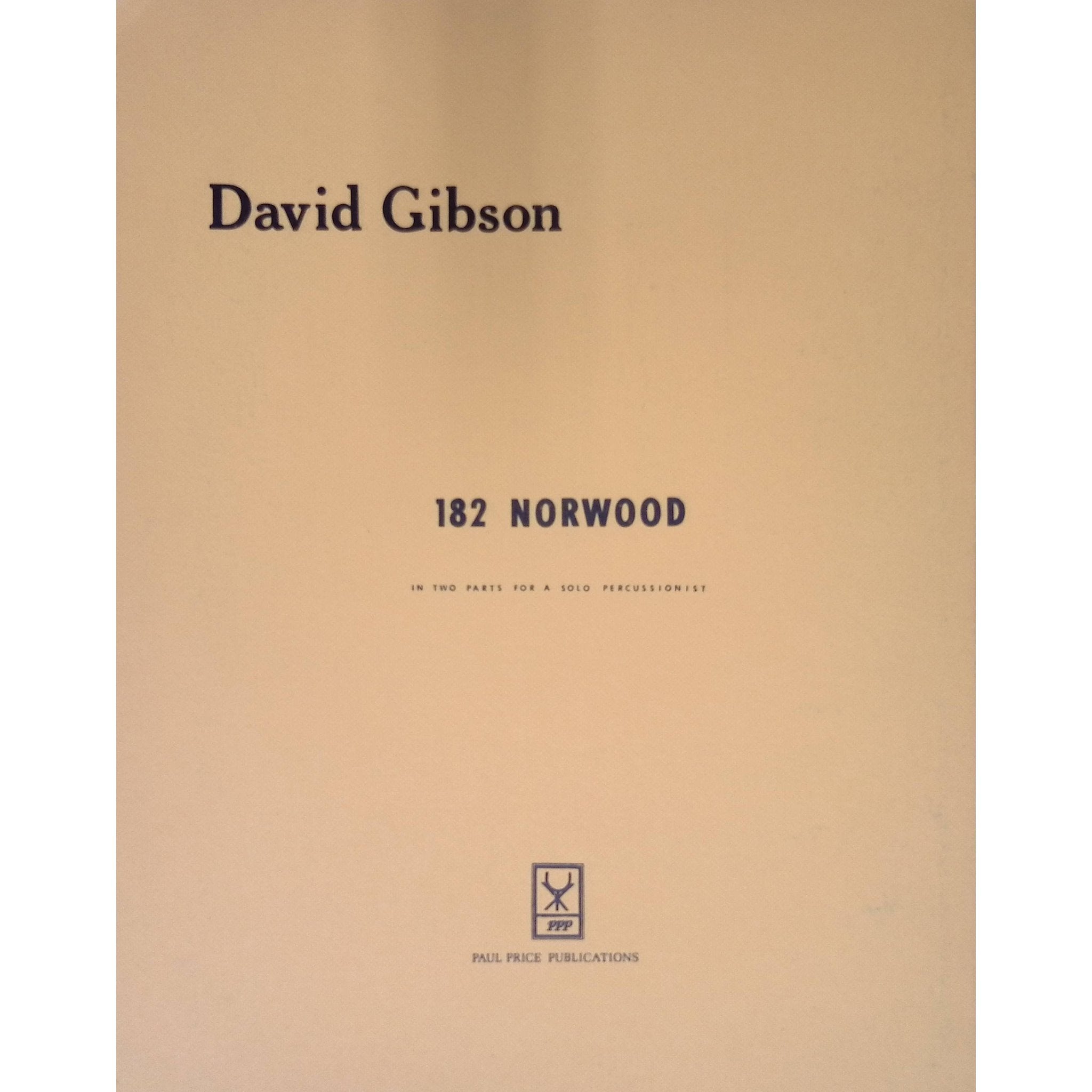 182 Norwood by David Gibson