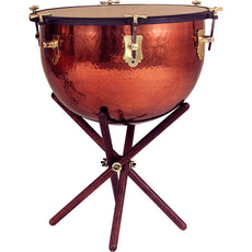 23" Adams Baroque Hammered Copper Timpani with Stand