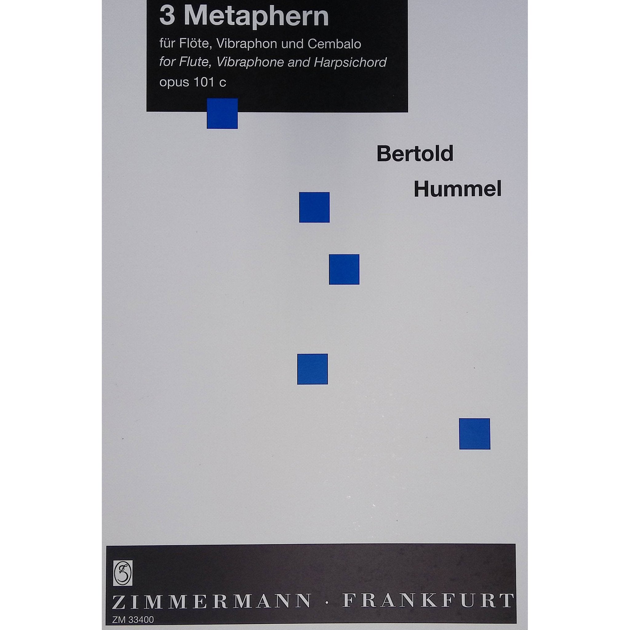 3 Metaphern by Bertold Hummel