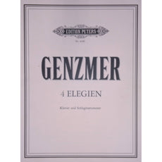 4 Elegies by Harald Genzmer