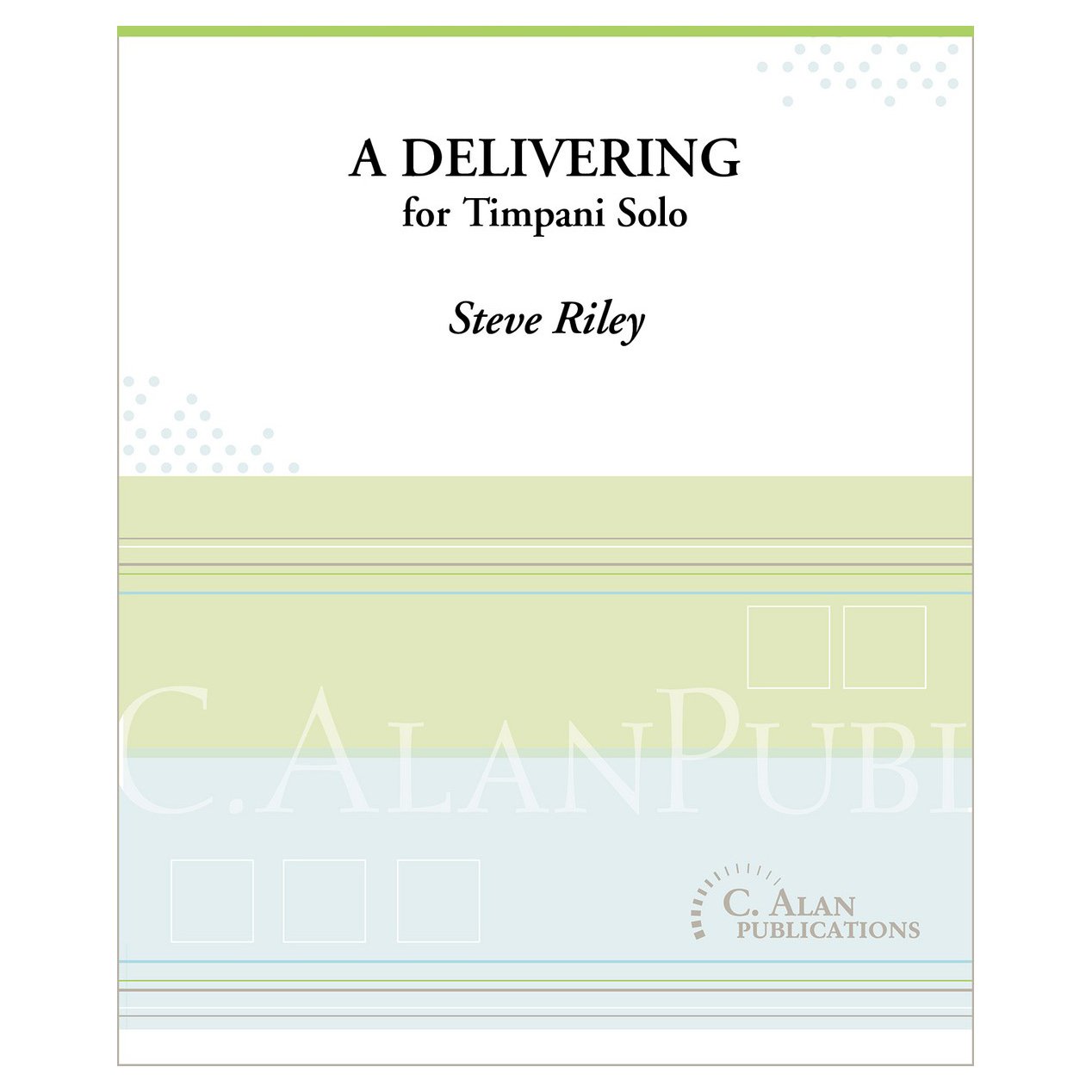 A delivering for solo timpani by Steve Riley Cover