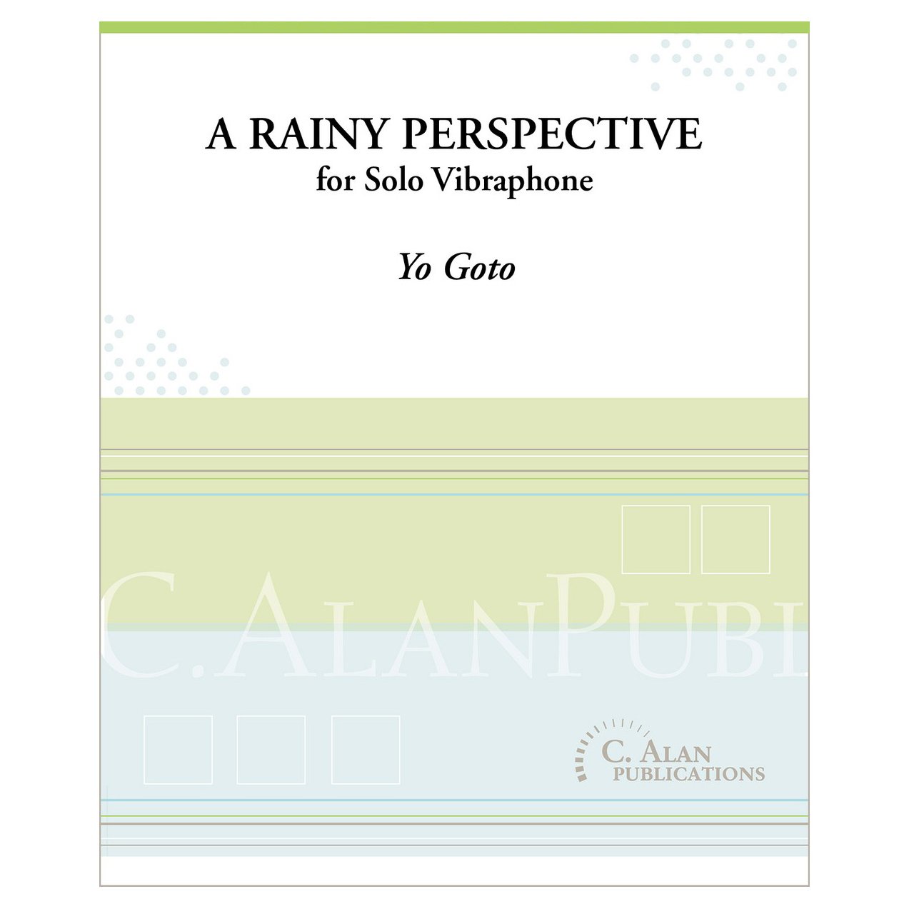 A rainy perspective for solo vibraphone yo goto