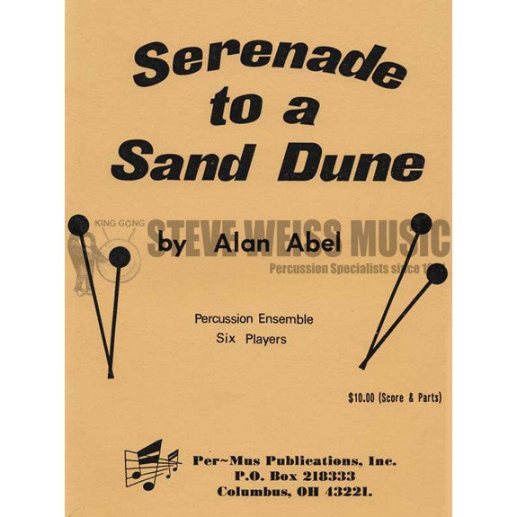 Abel-Serenade to a Sand Dune (SP)-B/V/X/M/2T/P