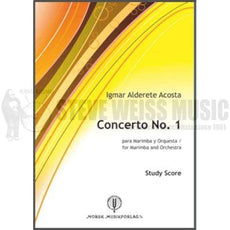 Acosta-Concerto No. 1 for Marimba and Orchestra (StS)-M/Orch.