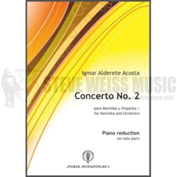 Acosta-Concerto No. 2 for Marimba and Orchestra (SP)-M/PN red.