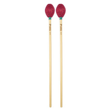 Acoustic Percussion M12 Mono-Tonal Series Hard Marimba Mallets - Maple ACO-M12