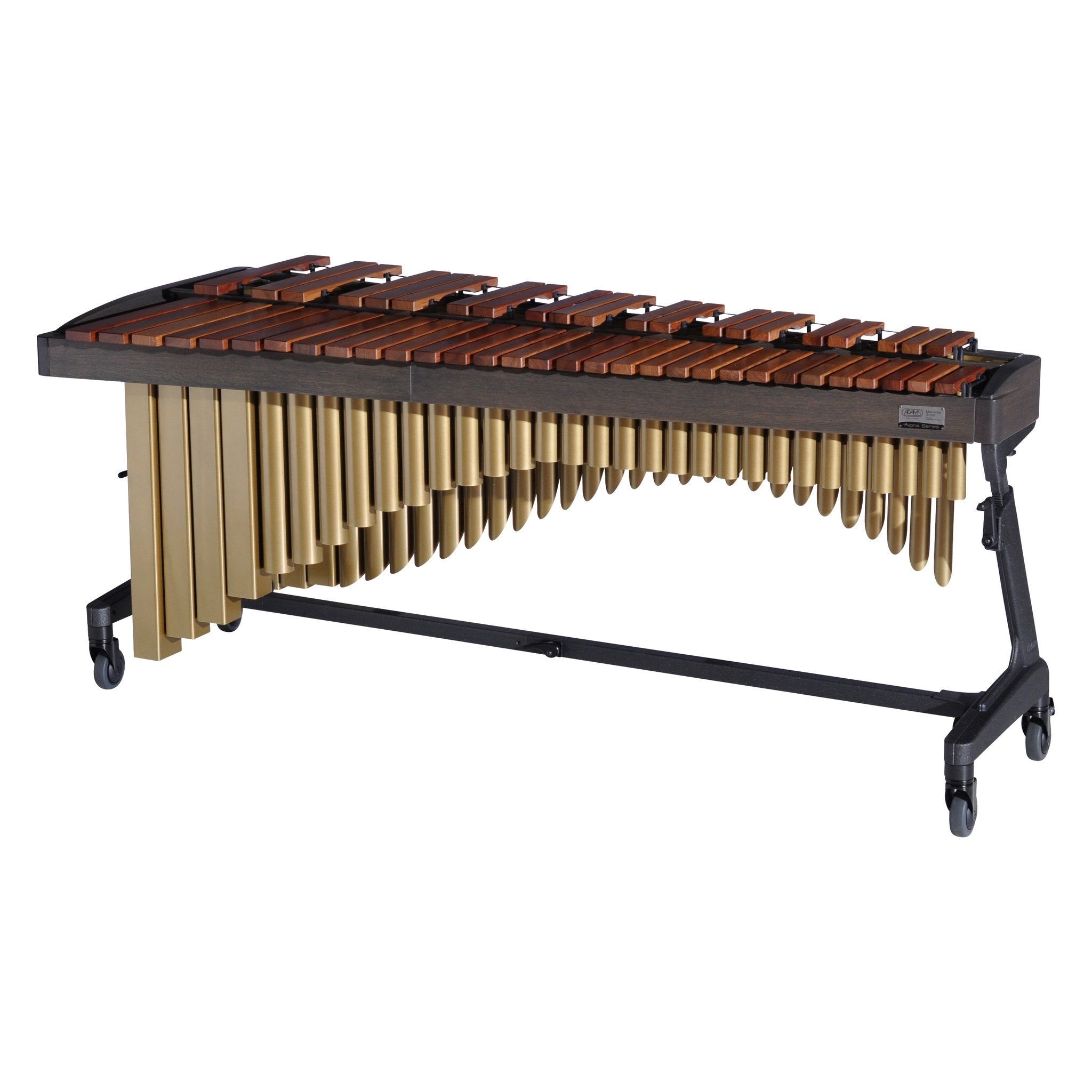 Adams Alpha Marimba 4.3 Graphite Satin Gold Players Side