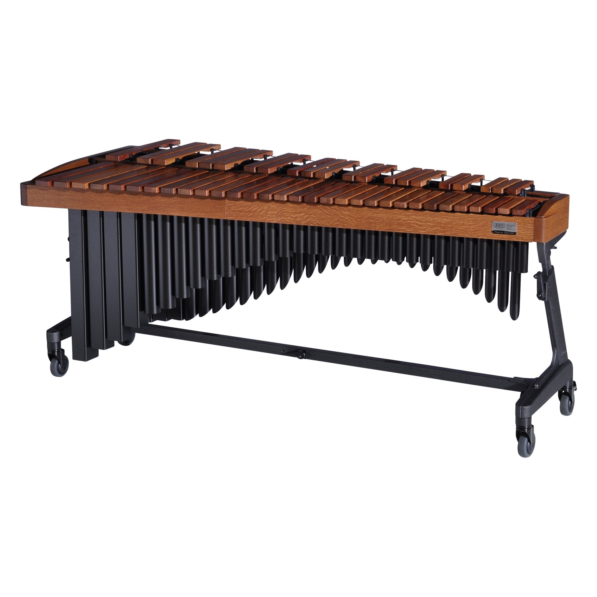 Adams Alpha Marimba 4.3 Walnut Midnight Black Players Side