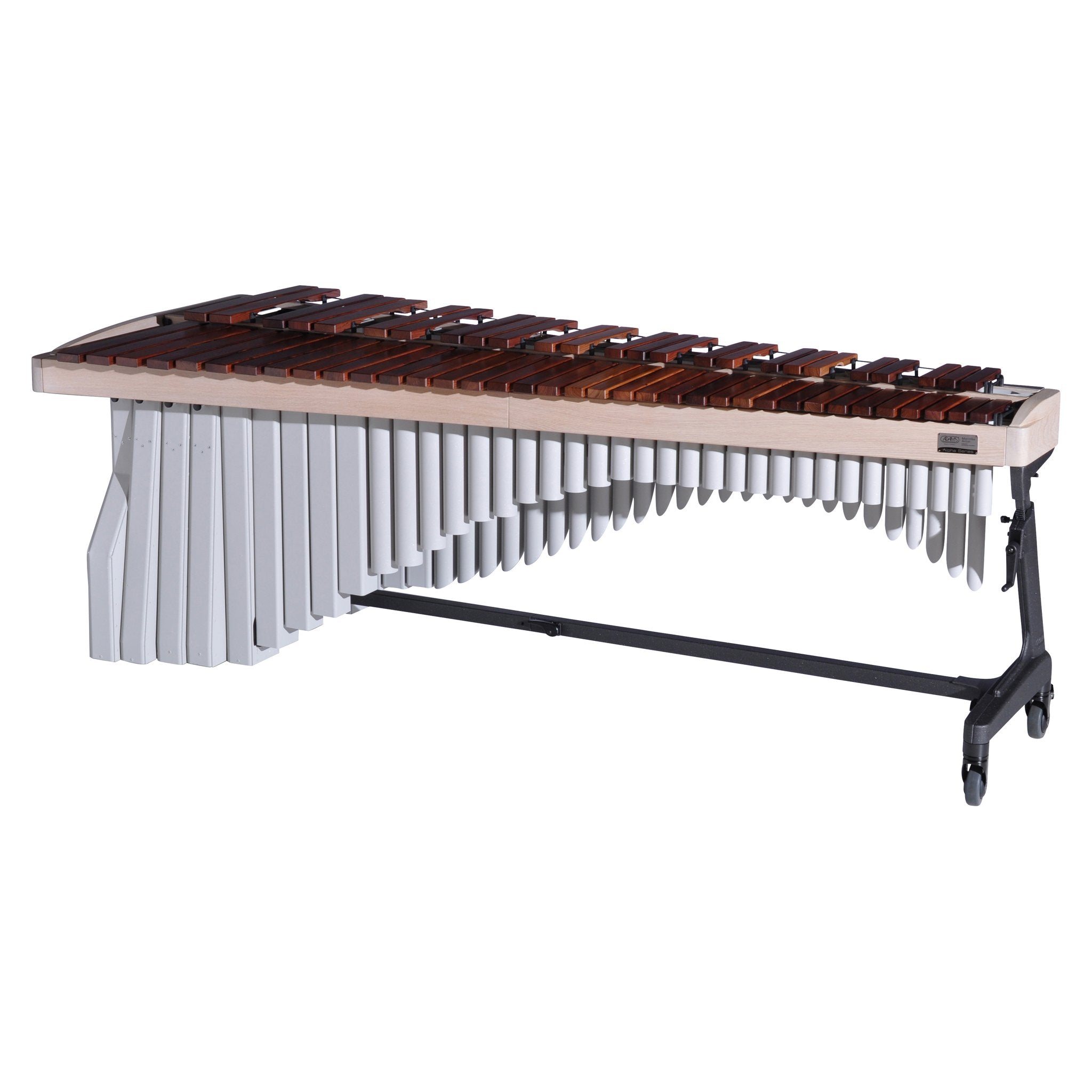 Adams Alpha Marimba Whitewash Titanium Silver MAHAA50/9W5 Players Side