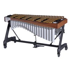 Adams Alpha Series 3 Octave Vibraphone, Gold Bars, w/Motor and Apex Frame Walnut Rails, Titanium Silver Resonators ADM-VAWA30G/9T5