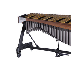 Adams Alpha Series 3.5 Octave Vibraphone, Gold Bars, w/Motor and Apex Frame Walnut Rails, Desert Resonators VAWA35G/9T2