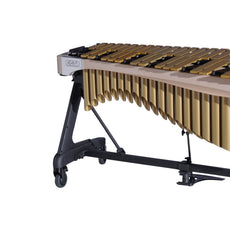 Adams Alpha Series 3.5 Octave Vibraphone, Gold Bars, w/Motor and Apex Frame White Wash Rails, Gold Resonators VAWA35G/9W3