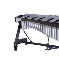 Adams Alpha Series 3.5 Octave Vibraphone, Silver Bars, w/Motor and Apex Frame Espresso, Titanium Silver Resonators ADM-VAWA35S/9E5