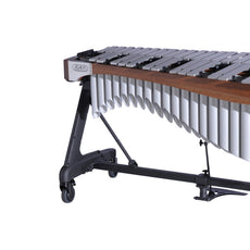 Adams Alpha Series 3.5 Octave Vibraphone, Silver Bars, w/Motor and Apex Frame Walnut Rails, Titanium Silver Resonators VAWA35S/9T5