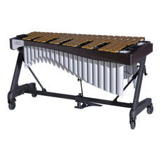 Adams Alpha Vibraphone with Gold Bars, Silver Resonators and Espresso Rails Audience Side